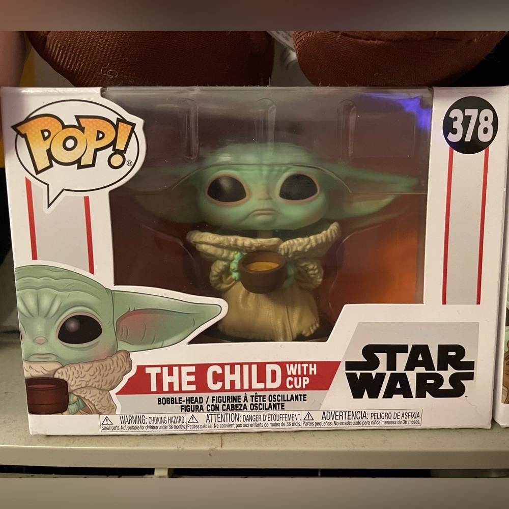 Star Wars The Child with Cup Funko Pop Figure New in Box #378